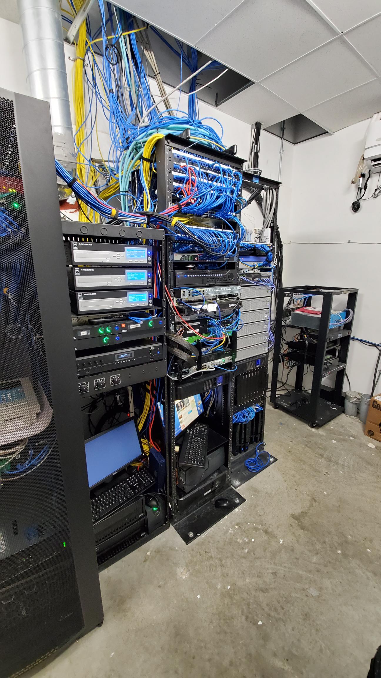 Structured cabling work